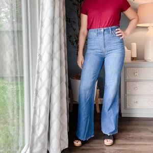 Madewell 11” hi rise flare